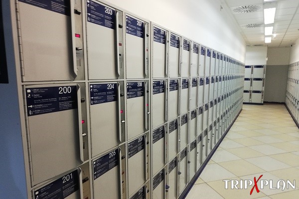 Luggage Lockers at Nuremberg Central Railway Station