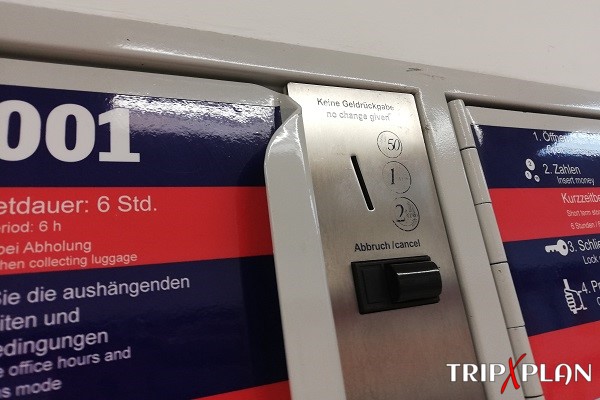 Luggage Lockers at Nuremberg Central Railway Station