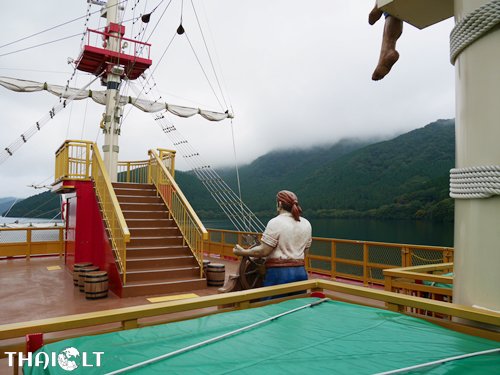Hakone Pirate Ship on Lake Ashi, Japan 