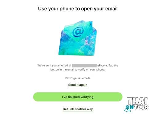 Verify your account