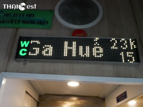 From Da Nang to Hue by Train