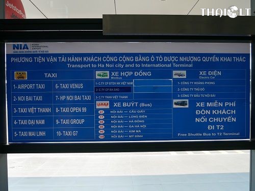 How to travel from Hanoi Airport to City Center How to travel from Hanoi Airport to City Center