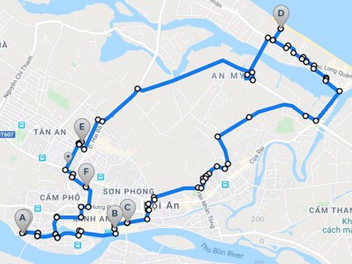 Cycling around Hoi An 