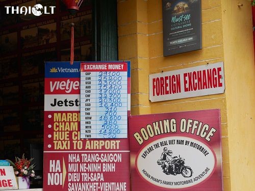 Money Changers & Currency Exchange Rates in Hoi An Money Changers & Currency Exchange Rates in Hoi An